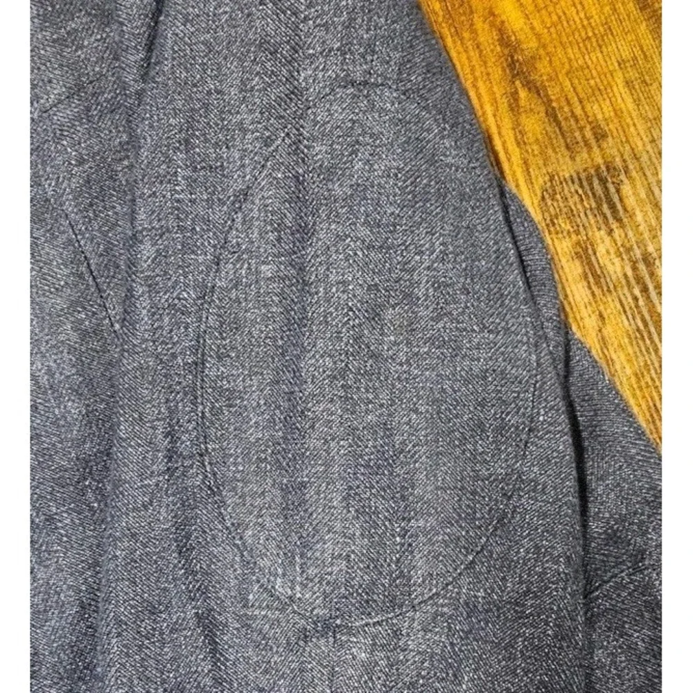 Joseph Abboud Comero Linen Wool Knit Blazer Men's 46 Short Dark Blue Sport Coat
